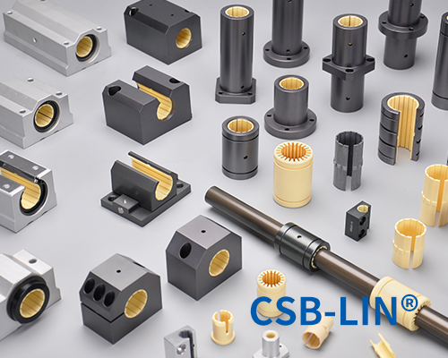  Plastic linear bearings, closed