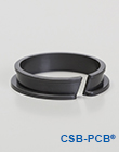 Plastic clip bearings