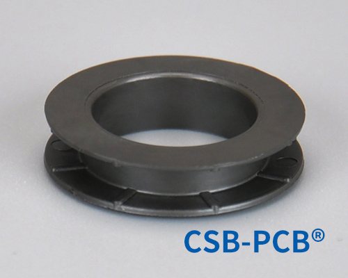 Plastic clip bearings, double flange