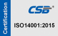 CSB Plastic Bearings Technology Certification ISO14001-2015