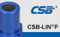 CSB®LINP-11RT Precision linear bearings, Closed design with square ﬂange