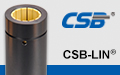 CSB®LIN-12RL Plastic linear bearings, Long design