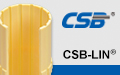 CSB®LIN-11K Plastic linear bearing liners, Opening design