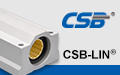 CSB®LIN-11GL Plastic linear bearing housings, Long design