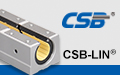 CSB®LIN-11GKL Plastic linear bearing housings, Opening and long design