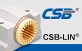 CSB-LIN® LIN-01GN Plastic linear bearing housings, Short design