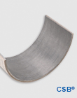 Concentrator support bracket bearings