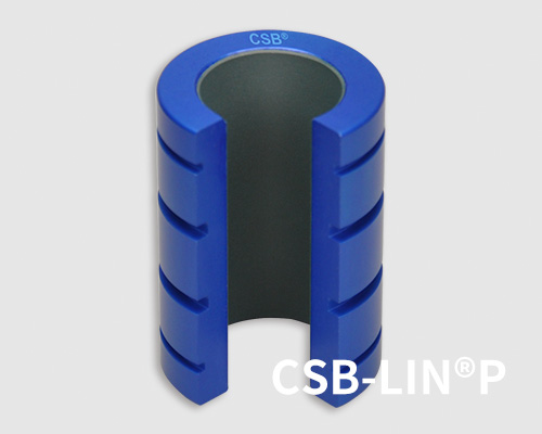 Opening precision linear bearings