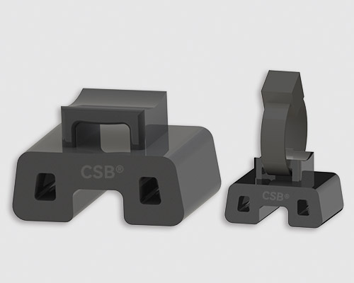 Tie-wrap elements for C03 cable carriers