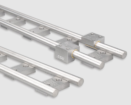 WR02 Stainless steel linear guides, double round rail