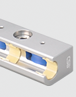 WRU02 Round rail hybrid blocks, Long design